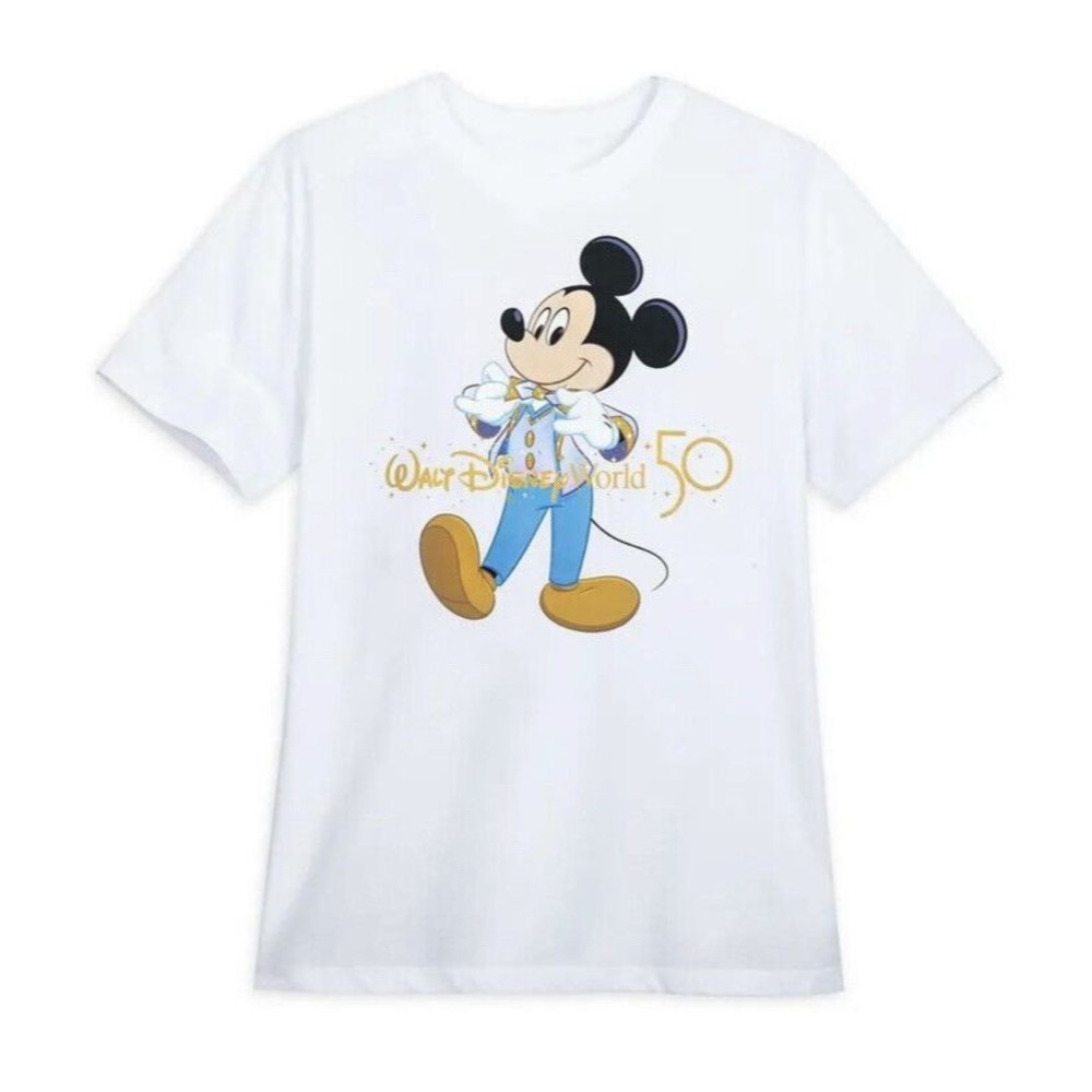 2021 Walt Disney World 50th Anniversary Mickey Mouse T-shirt XXL NWT